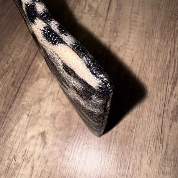 Kate Spade Leopard Wristlet Animal Print Y2K Glam Small Zip Pouch Bag - Picture 5 of 9